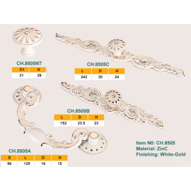TAY NẮM TỦ TÂN CỔ ĐIỂN CH8505
